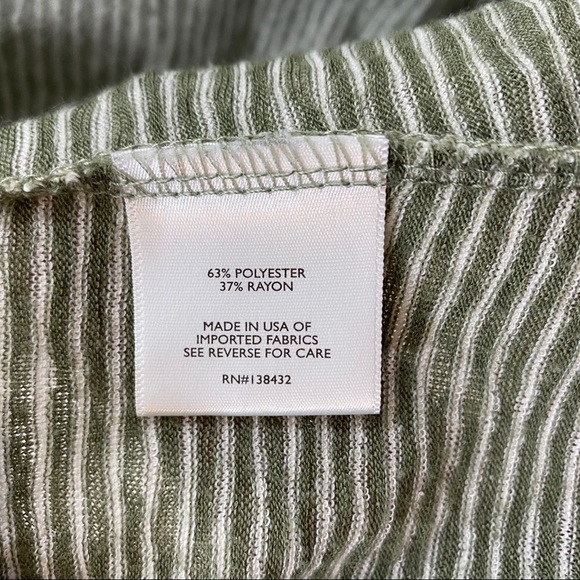 ModCloth Striped Ruffle Wrap Top - Picture 5 of 5